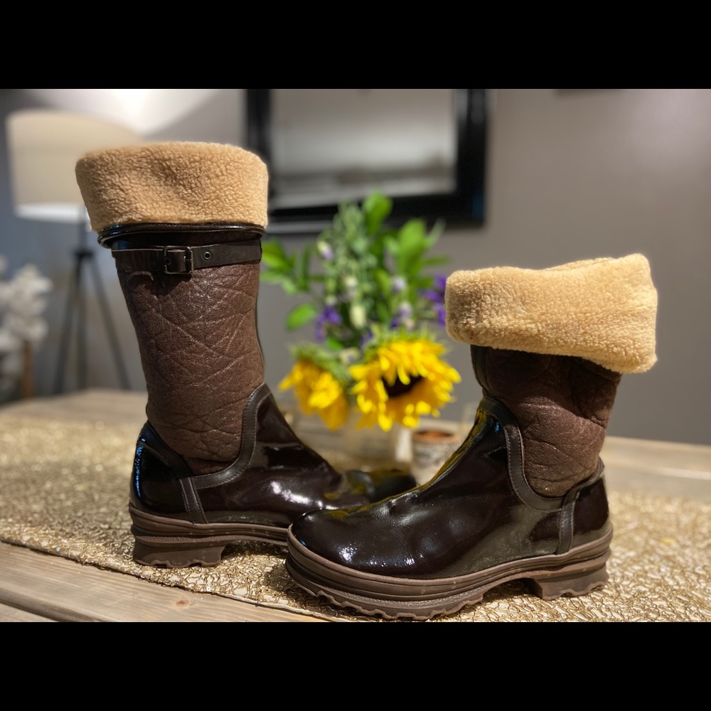 Aquatalia tall rain boots!